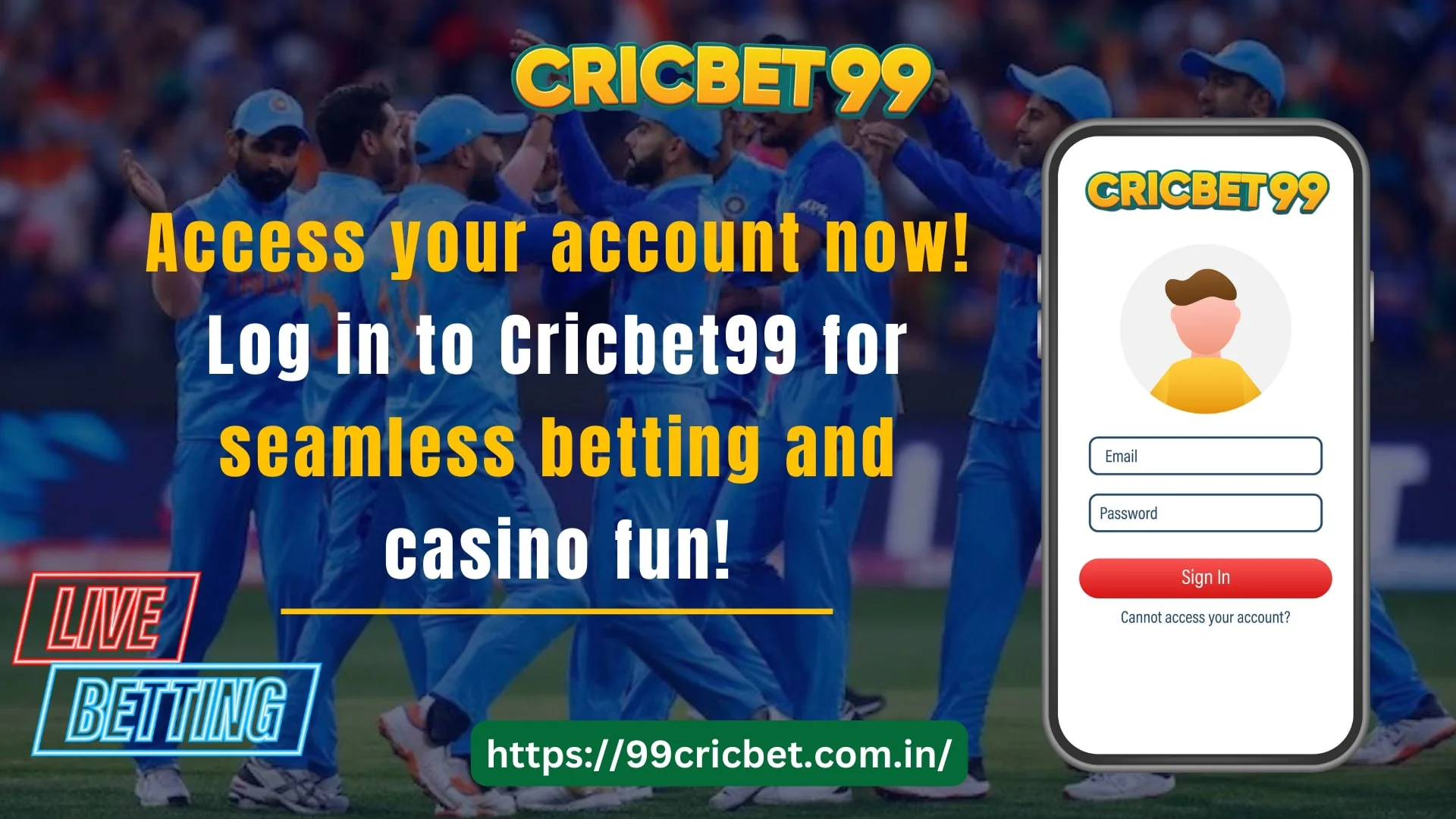 Cricbet99 login